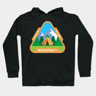 Bushcraft-Wildlife-Nature triangle Hoodie